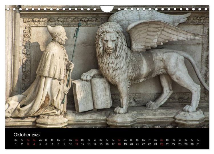 Produktbild: Venedig - la Serenissima (Wandkalender 2026 DIN A4 quer), CALVENDO Monatskalender