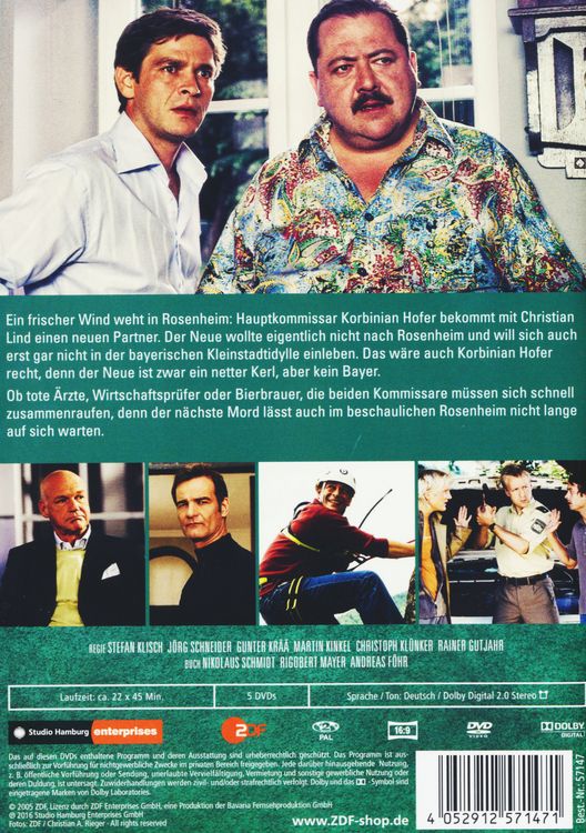 Produktbild: Die Rosenheim Cops - Staffel 5 [5 DVDs]