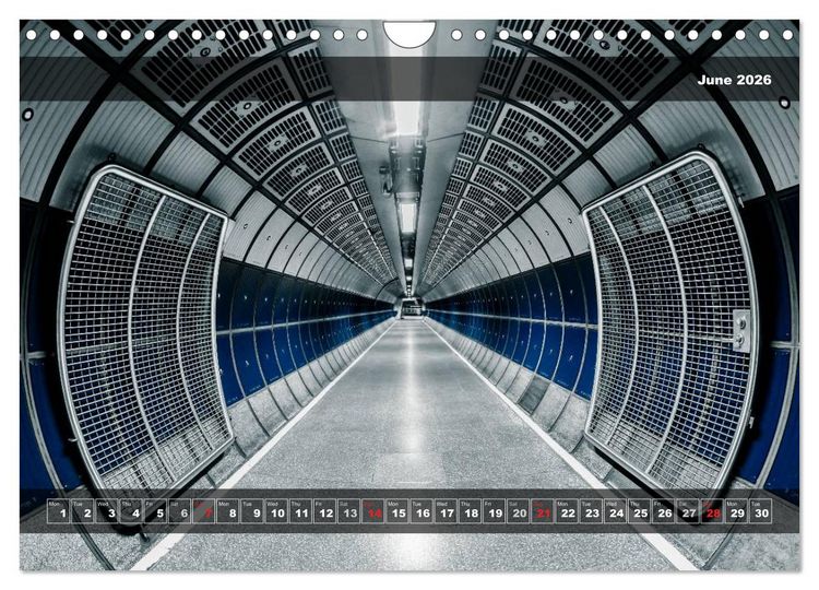 Produktbild: More London Underground 2026 (Wall Calendar 2026 DIN A4 landscape), CALVENDO 12 Month Wall Calendar