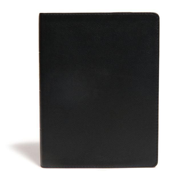 Produktbild: CSB Life Essentials Study Bible, Black Genuine Leather