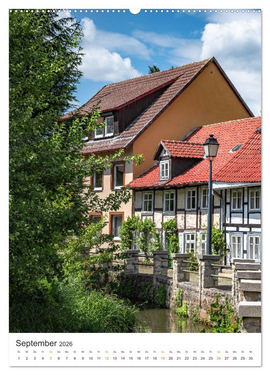 Produktbild: Die Stadt Hornburg (Wandkalender 2026 DIN A2 hoch), CALVENDO Monatskalender