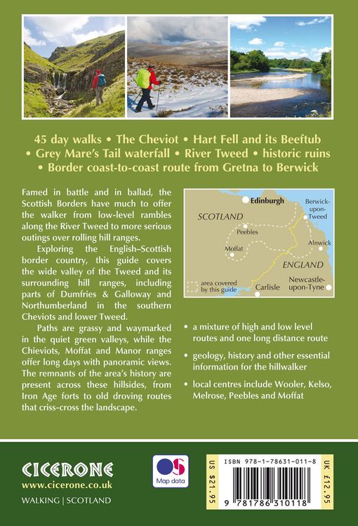 Produktbild: Walking in the Scottish Borders