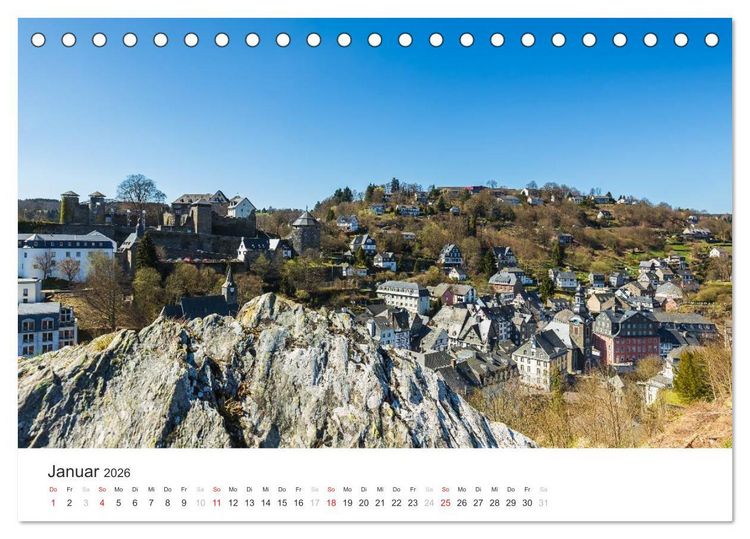 Produktbild: Blicke in die Eifel (Tischkalender 2026 DIN A5 quer), CALVENDO Monatskalender