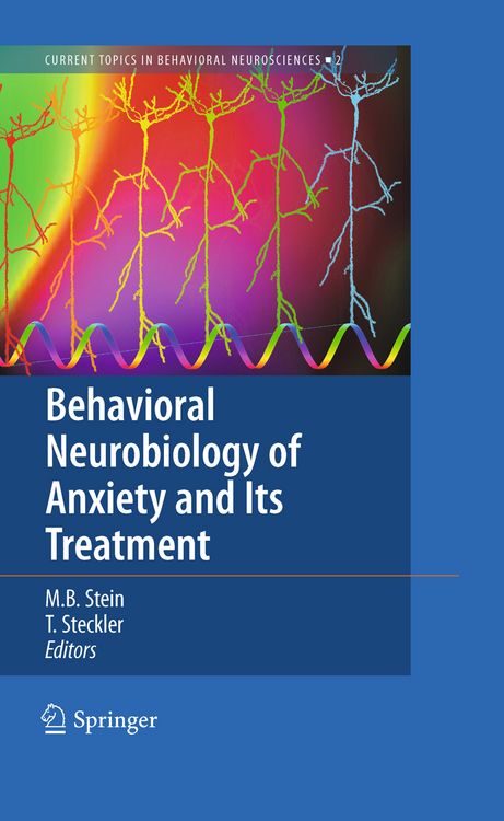 Produktbild: Behavioral Neurobiology of Anxiety and Its Treatment