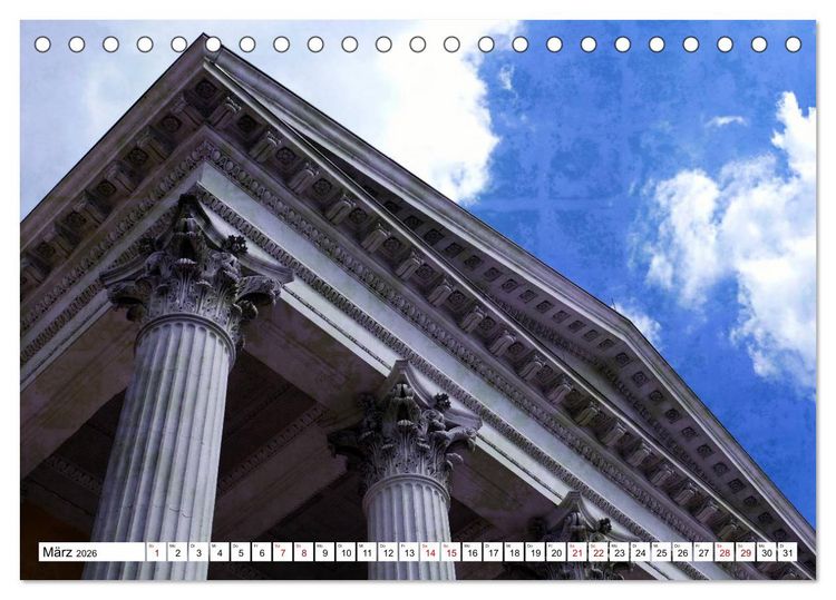 Produktbild: Magisches Darmstadt (Tischkalender 2026 DIN A5 quer), CALVENDO Monatskalender