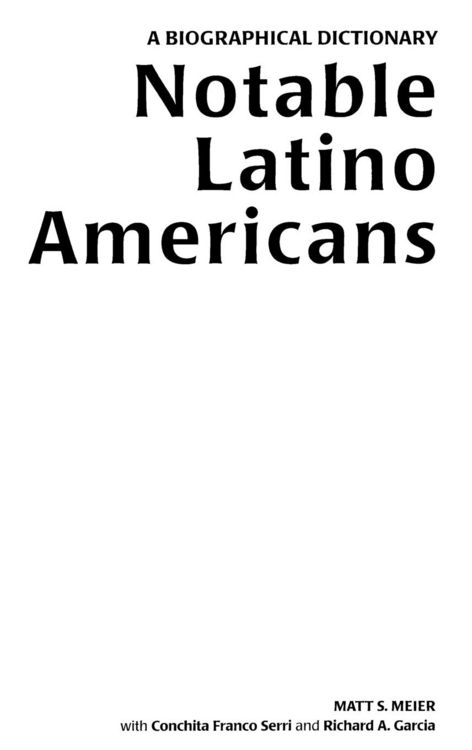 Produktbild: Notable Latino Americans