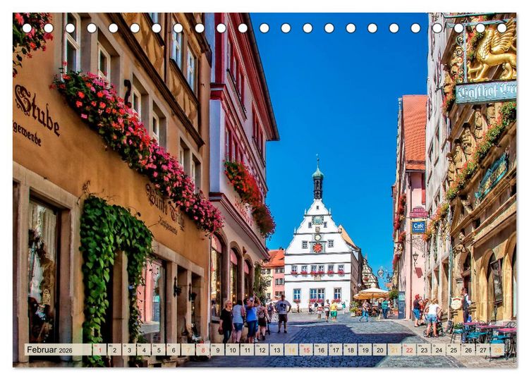 Produktbild: 12 wundersch&ouml;ne Sehensw&uuml;rdigkeiten in Deutschland (Tischkalender 2026 DIN A5 quer), CALVENDO Monatskalender