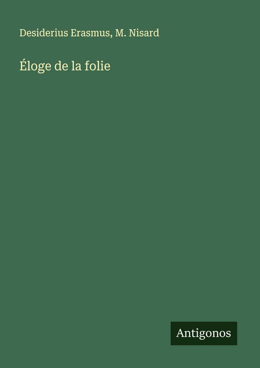 Produktbild: &Eacute;loge de la folie