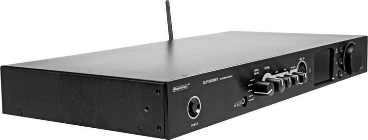 Produktbild: Omnitronic DJP-900NET PA Verst&auml;rker Bluetooth&reg;, DAB+, Internetradio, WLAN RMS Leistung je Kanal an 4 Ohm: 460 W