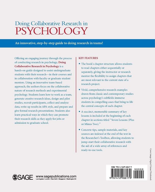 Produktbild: Doing Collaborative Research in Psychology