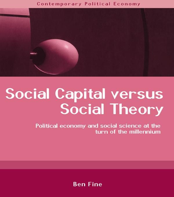 Produktbild: Social Capital Versus Social Theory