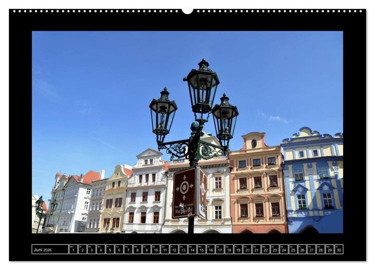 Produktbild: Stra&szlig;enlaternen in Europa (Wandkalender 2026 DIN A2 quer), CALVENDO Monatskalender
