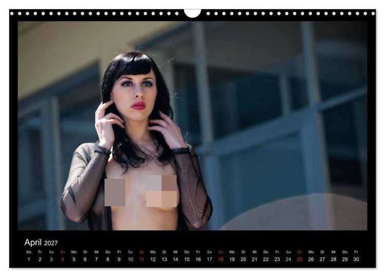 Produktbild: Outdoor Aktkalender 2027 (Wandkalender 2027 DIN A3 quer), CALVENDO Monatskalender