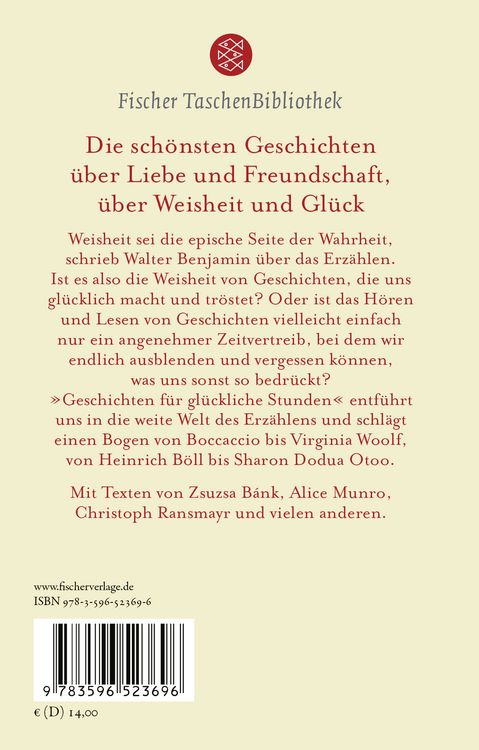 Produktbild: Geschichten f&uuml;r gl&uuml;ckliche Stunden