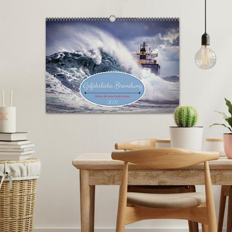 Produktbild: Gef&auml;hrliche Brandung (Wandkalender 2027 DIN A3 quer), CALVENDO Monatskalender