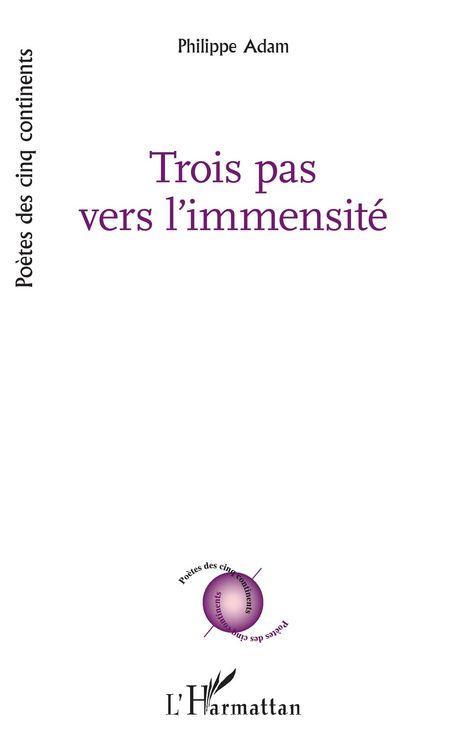 Produktbild: Trois pas vers l'immensit&eacute;