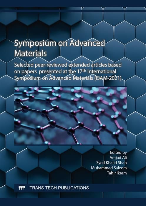 Produktbild: Symposium on Advanced Materials