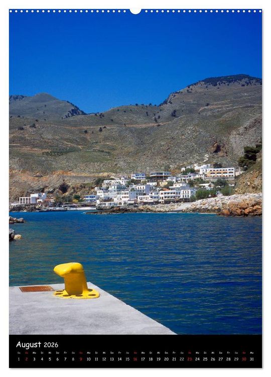Produktbild: KRETA (Wandkalender 2026 DIN A2 hoch), CALVENDO Monatskalender