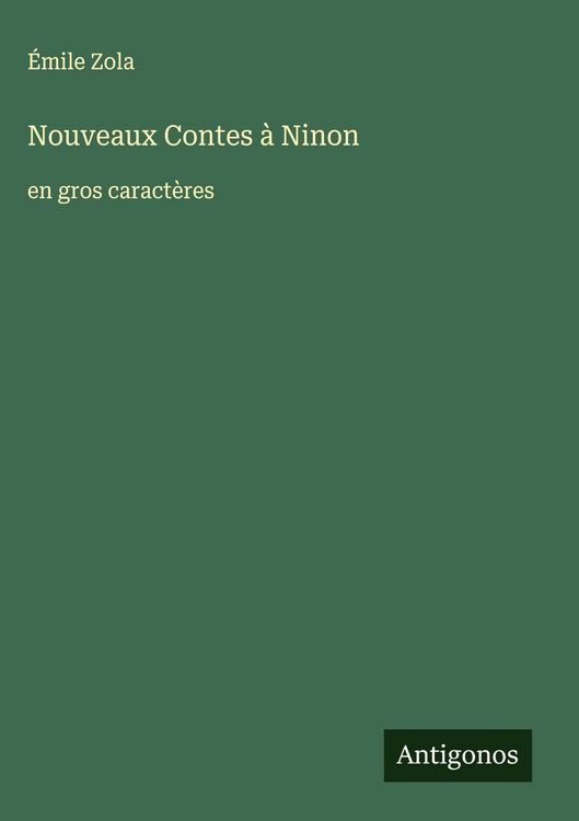 Produktbild: Nouveaux Contes &agrave; Ninon