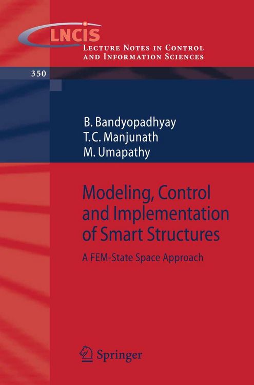 Produktbild: Modeling, Control and Implementation of Smart Structures