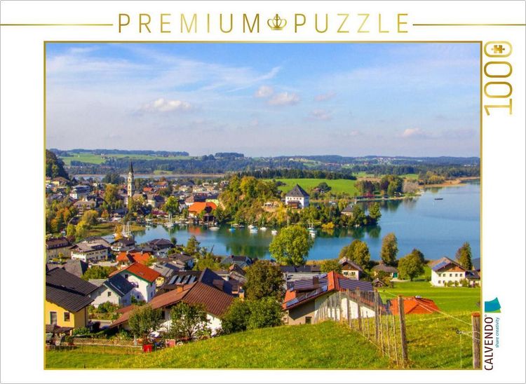 Produktbild: CALVENDO Puzzle Der Blick von der Ludwigsh&ouml;he | 1000 Teile Lege-Gr&ouml;&szlig;e 64x48cm Foto-Puzzle f&uuml;r gl&uuml;ckliche Stunden