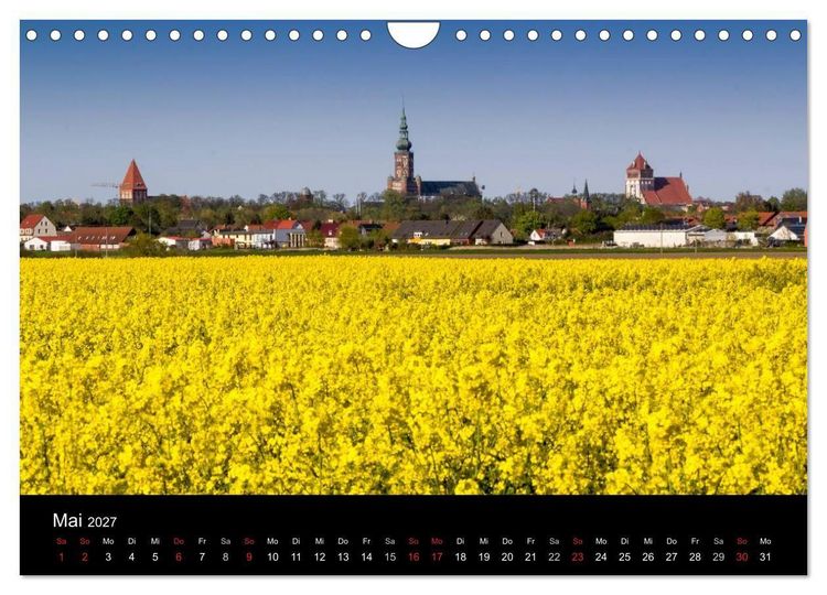 Produktbild: Univerit&auml;ts- und Hansestadt Greifswald (Wandkalender 2027 DIN A4 quer), CALVENDO Monatskalender