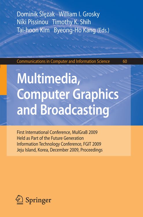 Produktbild: Multimedia, Computer Graphics and Broadcasting