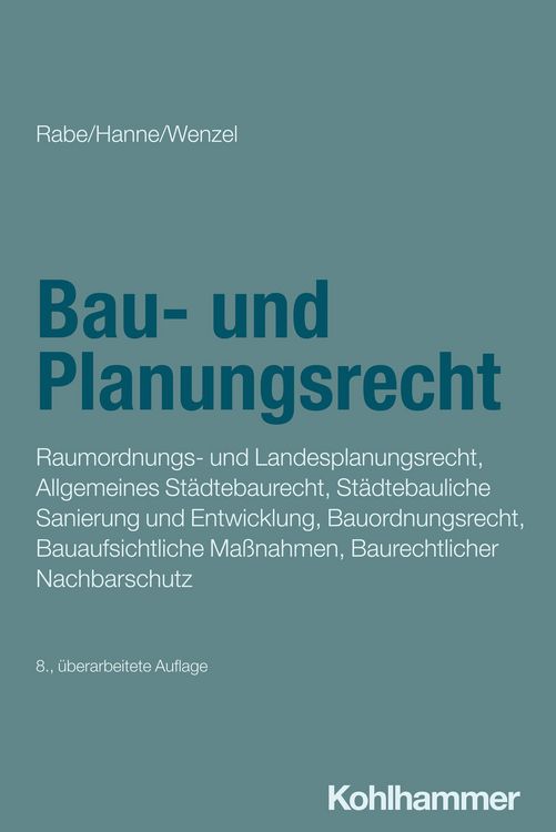 Produktbild: Bau- und Planungsrecht