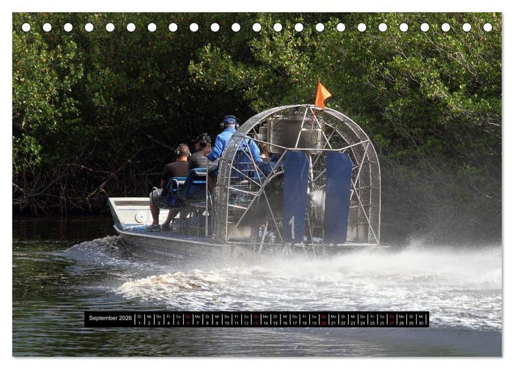 Produktbild: Florida Impressionen (Tischkalender 2026 DIN A5 quer), CALVENDO Monatskalender