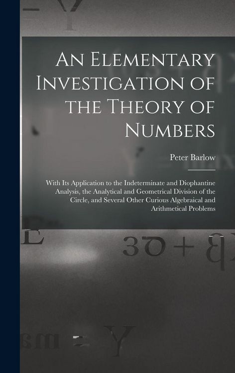 Produktbild: An Elementary Investigation of the Theory of Numbers