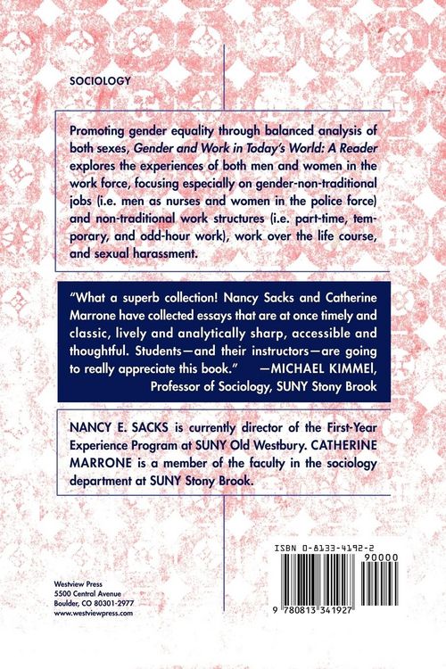 Produktbild: Gender And Work In Today's World