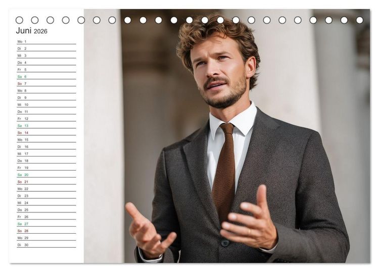 Produktbild: B&uuml;ro mit Zukunft (Tischkalender 2026 DIN A5 quer), CALVENDO Monatskalender