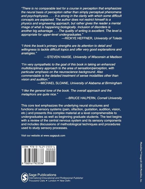 Produktbild: Sensory Processes