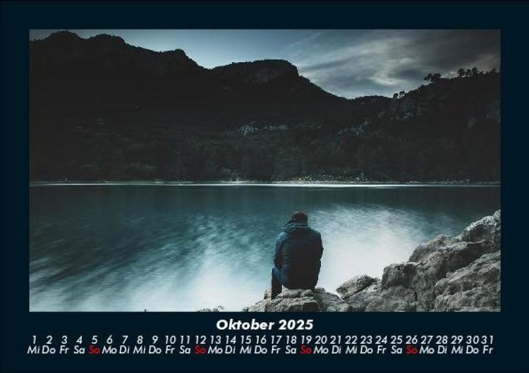 Produktbild: Die Seen der Erde 2025 Fotokalender DIN A5