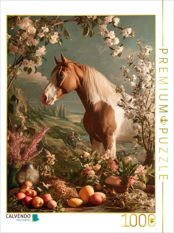 Produktbild: CALVENDO Puzzle Getragen von Vertrauen, gef&uuml;hrt von Stille | 1000 Teile Lege-Gr&ouml;&szlig;e 64x48cm Foto-Puzzle f&uuml;r gl&uuml;ckliche Stunden