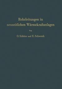 Produktbild: Rohrleitungen in neuzeitlichen W&auml;rmekraftanlagen