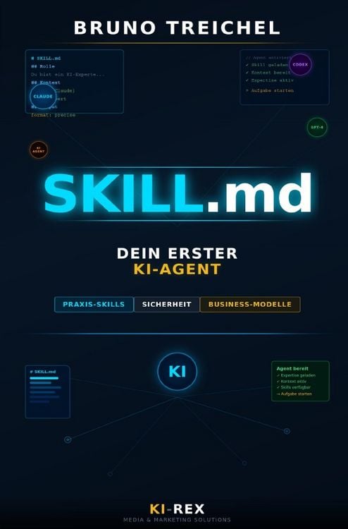Produktbild: SKILL.md Dein erster KI Agent