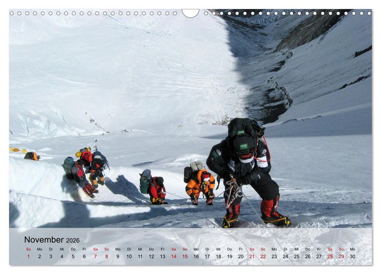 Produktbild: Gipfelabenteuer - wenn der Berg ruft (Wandkalender 2026 DIN A3 quer), CALVENDO Monatskalender