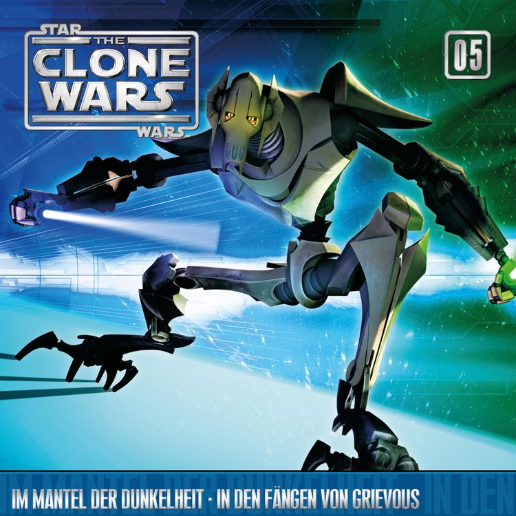 Produktbild: 05: Im Mantel der Dunkelheit / In den F&auml;ngen von Grievous (Das Original-H&ouml;rspiel zur Star Wars-TV-Serie)