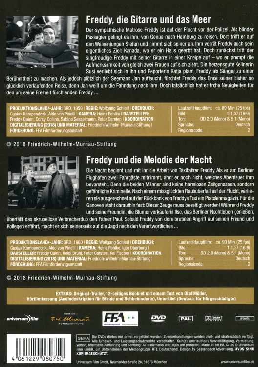 Produktbild: Die Freddy Quinn Edition - Deluxe Edition [2 DVDs]