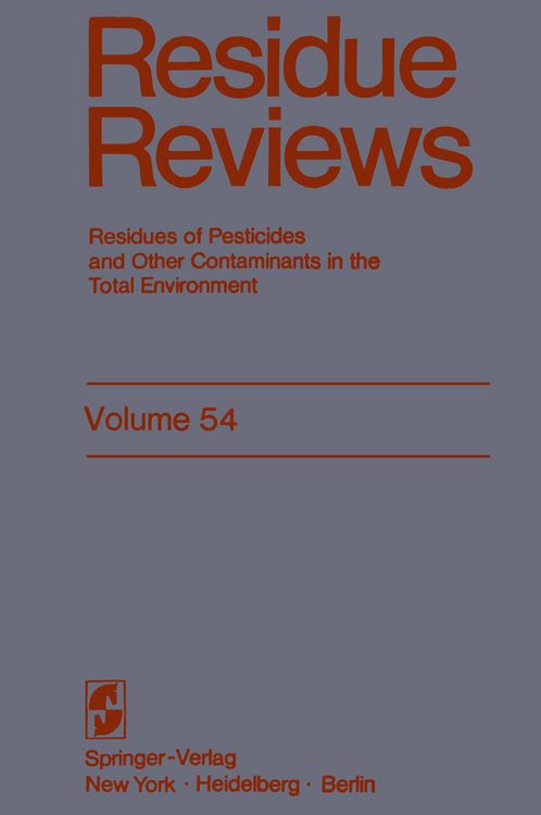 Produktbild: Residue Reviews
