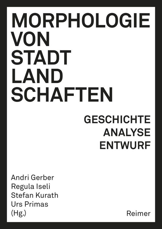 Produktbild: Morphologie von Stadtlandschaften
