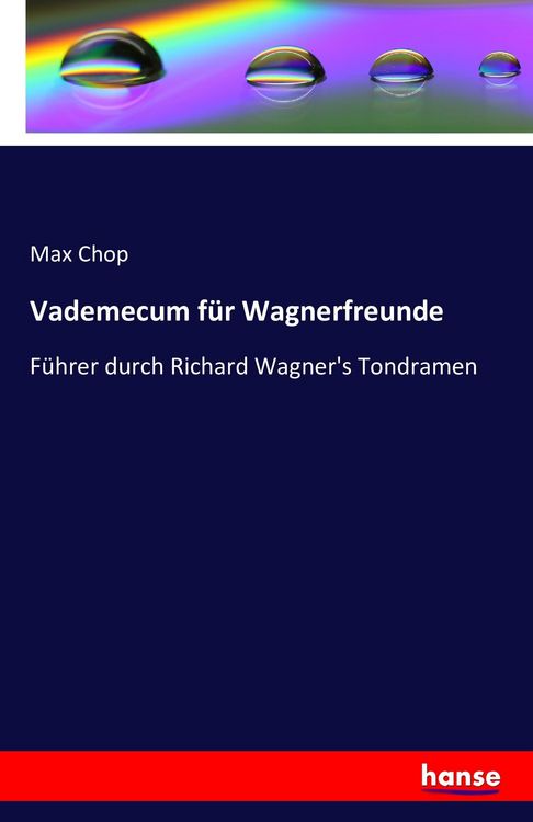 Produktbild: Vademecum f&uuml;r Wagnerfreunde