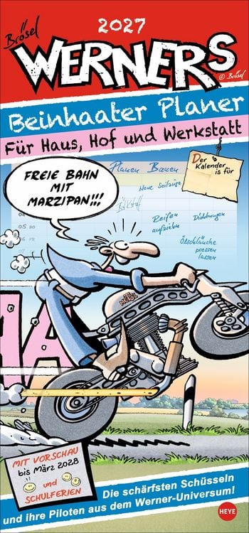 Produktbild: Werner Werkstattplaner 2027