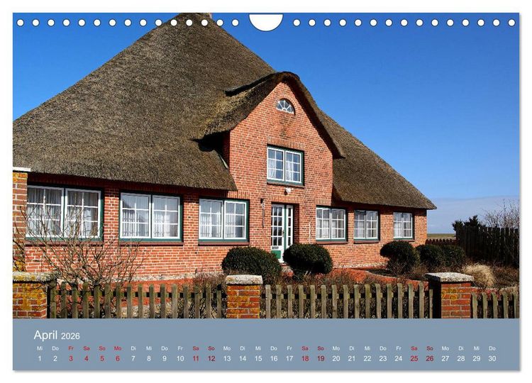 Produktbild: Westerhever (Wandkalender 2026 DIN A4 quer), CALVENDO Monatskalender