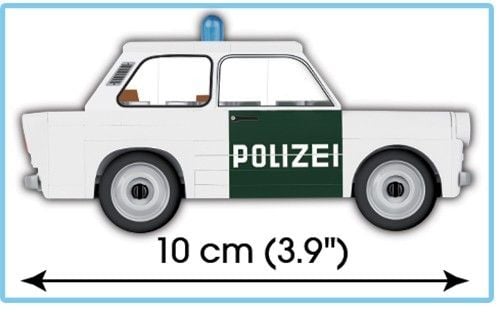 Produktbild: COBI Youngtimer 24541 - Trabant 601 Polizei,