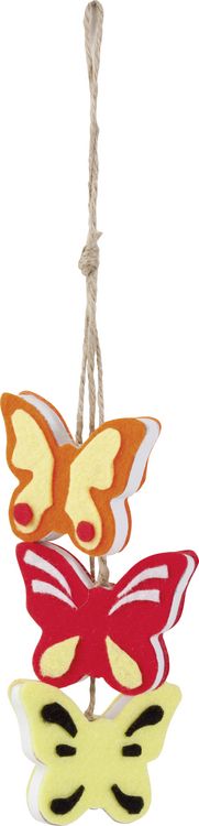 Produktbild: Folia Bastelfilz BASIC, selbstklebend, 20x30cm, 10 Blatt farbig