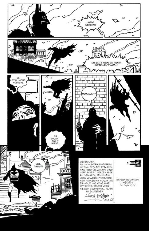 Produktbild: Batman Noir: Gotham by Gaslight - Eine Batman-Geschichte im Viktorianischen Zeitalter