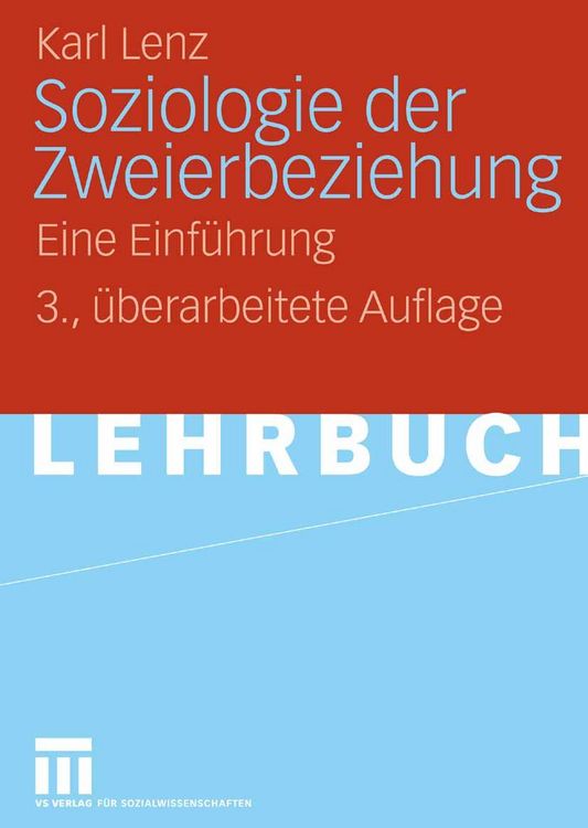 Produktbild: Soziologie der Zweierbeziehung