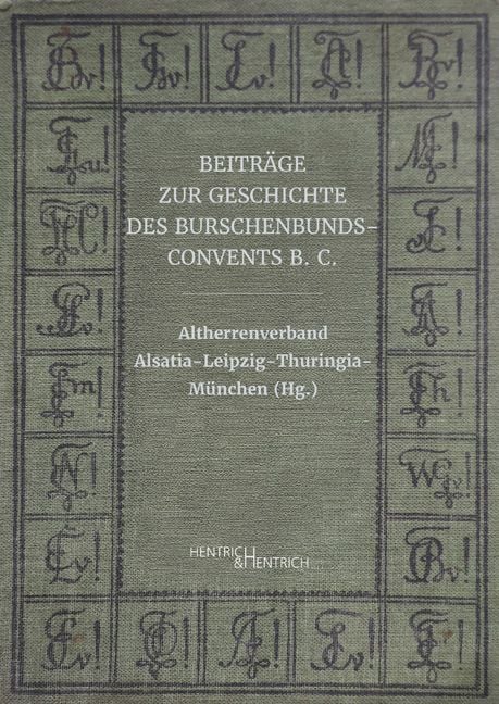 Produktbild: Beitr&auml;ge zur Geschichte des Burschenbunds-Convents B. C.